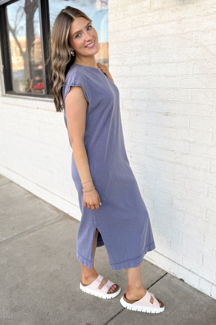 Stevi Midi Dress-6- Dress/Romp/Jump-HYFVE-Usher & Co - Women's Boutique Located in Atoka, OK and Durant, OK