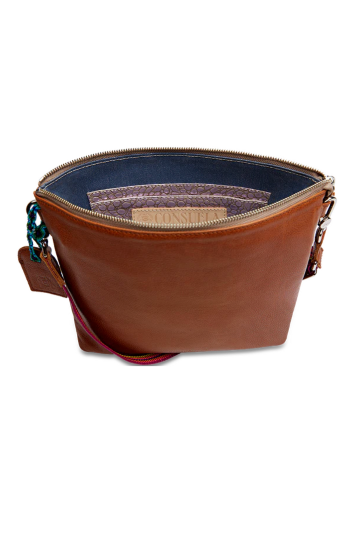 Consuela: Downtown Crossbody-Brandy-10- Bags/Wallets-CONSUELA-Usher & Co - Women's Boutique Located in Atoka, OK and Durant, OK