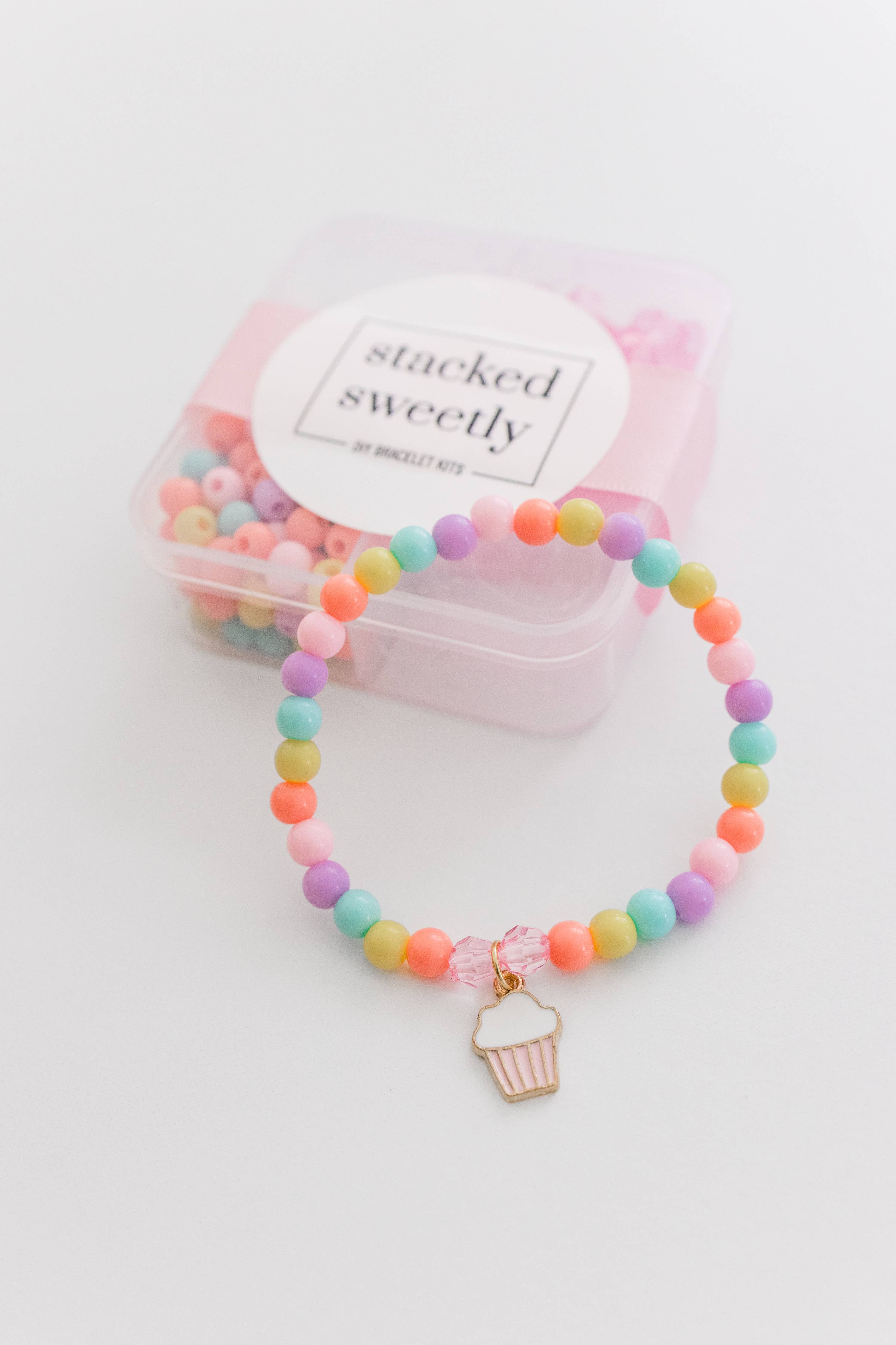 Mini Sweet Treat Bracelet Kit-Birthday Cupcake -11- Gift/Home-Stacked Sweetly-Usher & Co - Women's Boutique Located in Atoka, OK and Durant, OK