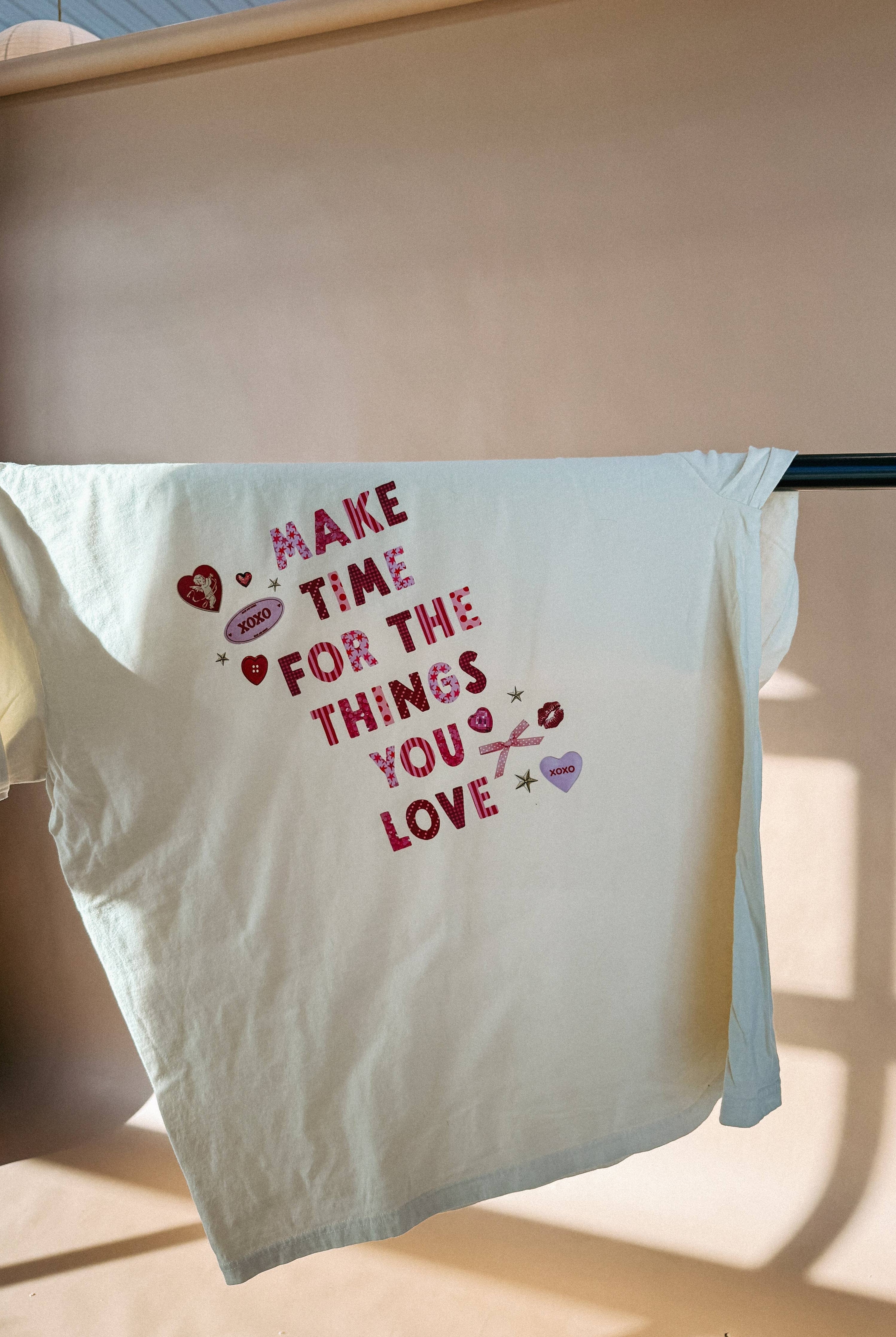 Things You Love Graphic Tee-1- Tops-ETTA & EAST-Usher & Co - Women's Boutique Located in Atoka, OK and Durant, OK