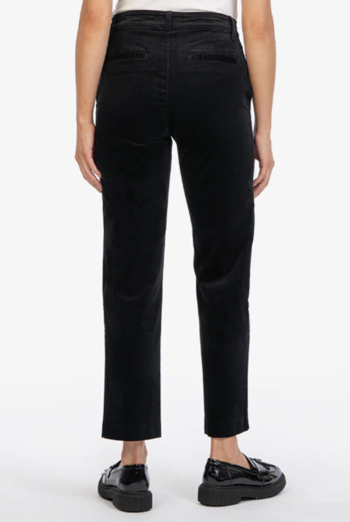 Kut From The Kloth: Elizabeth Velveteen Trouser-14-DISTRESSED-KUT FROM THE KLOTH-Usher & Co - Women's Boutique Located in Atoka, OK and Durant, OK