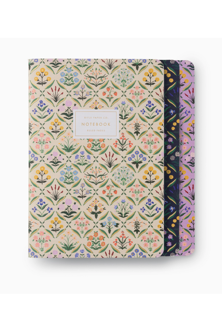 Assorted Set of 3 Estee Notebooks-11- Gift/Home-Rifle Paper Co-Usher & Co - Women's Boutique Located in Atoka, OK and Durant, OK
