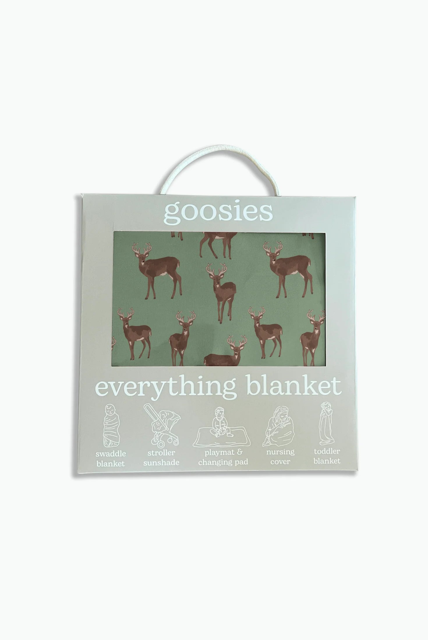 Goosies: Everything Blanket-Deer-12- Baby/Kids/Men-Goosies-Usher & Co - Women's Boutique Located in Atoka, OK and Durant, OK
