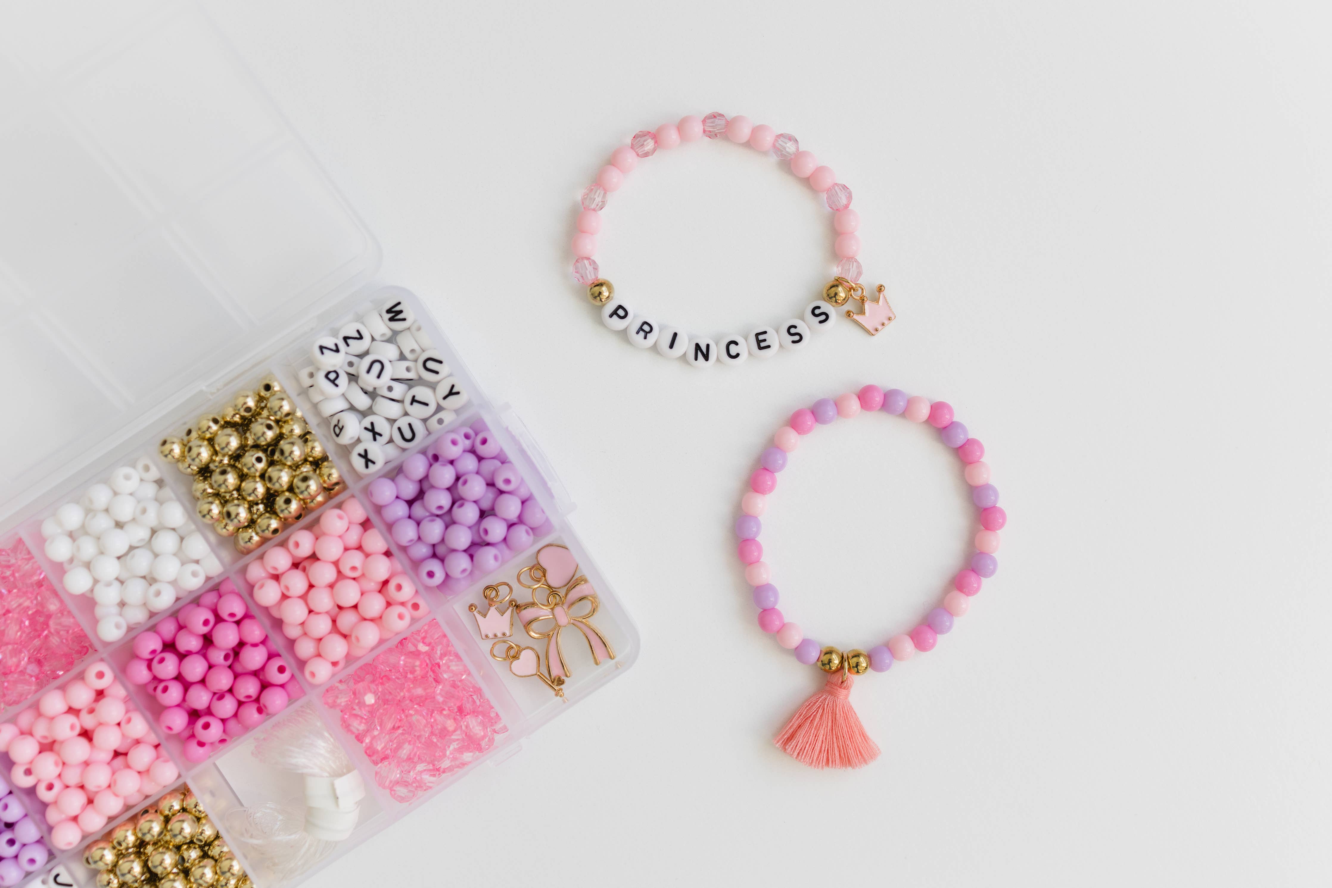 Princess Party Stretchy Bracelet Kit-11- Gift/Home-Stacked Sweetly-Usher & Co - Women's Boutique Located in Atoka, OK and Durant, OK