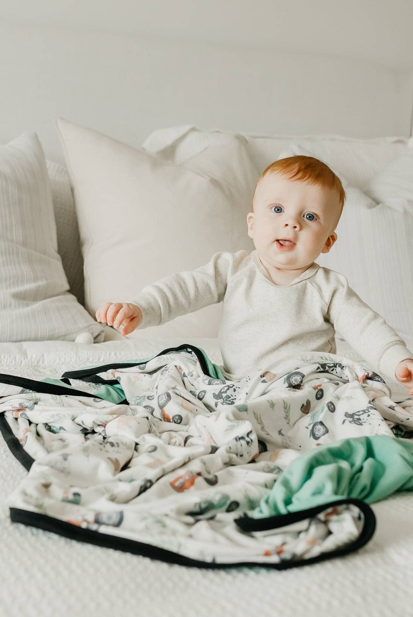 Copper Pearl: Three-Layer Quilt - Jo-12- Baby/Kids/Men-Copper Pearl-Usher & Co - Women's Boutique Located in Atoka, OK and Durant, OK