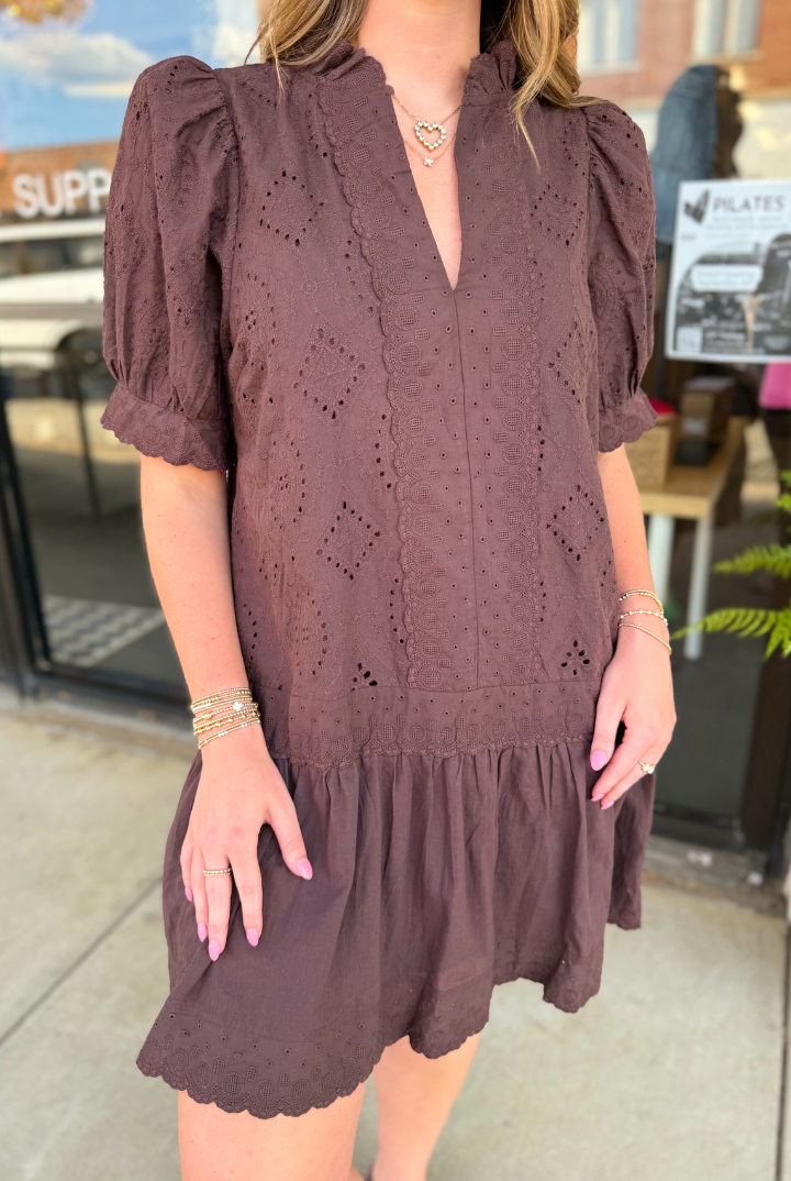 Falling For You Dress-6- Dress/Romp/Jump-ENTRO-Usher & Co - Women's Boutique Located in Atoka, OK and Durant, OK