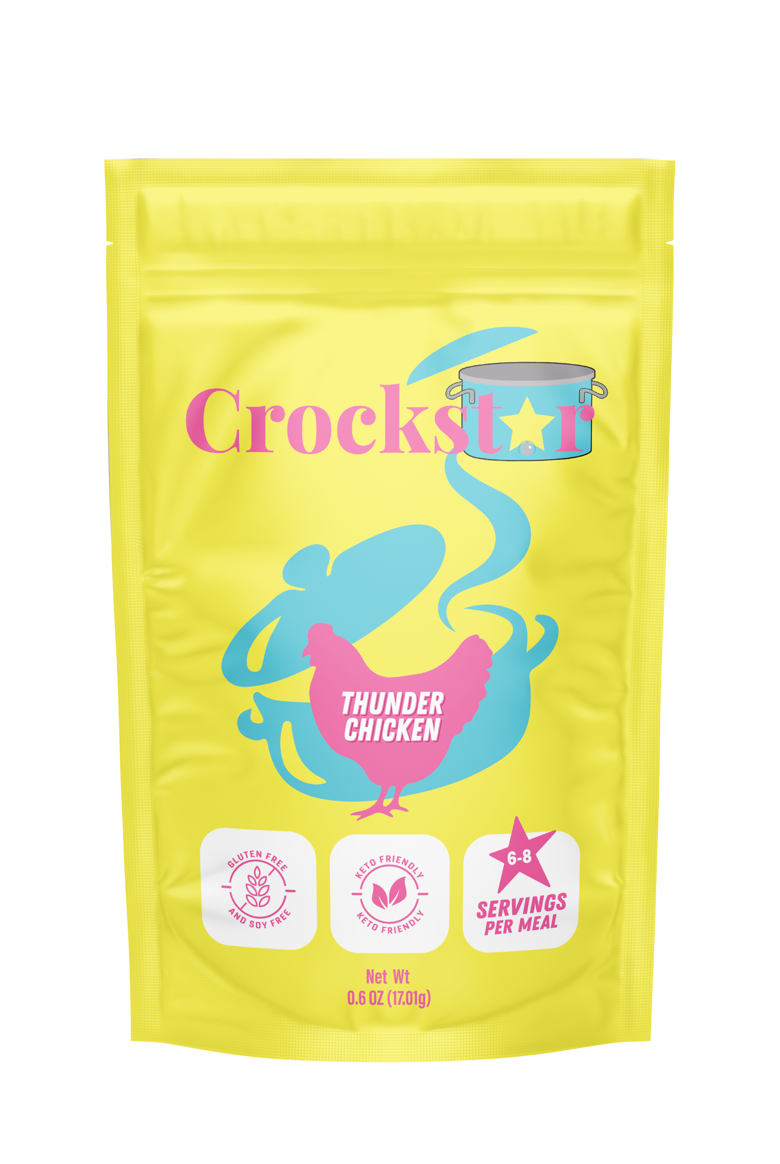 Thunder Chicken-11- Gift/Home-Crockstar Dinner Club-Usher & Co - Women's Boutique Located in Atoka, OK and Durant, OK