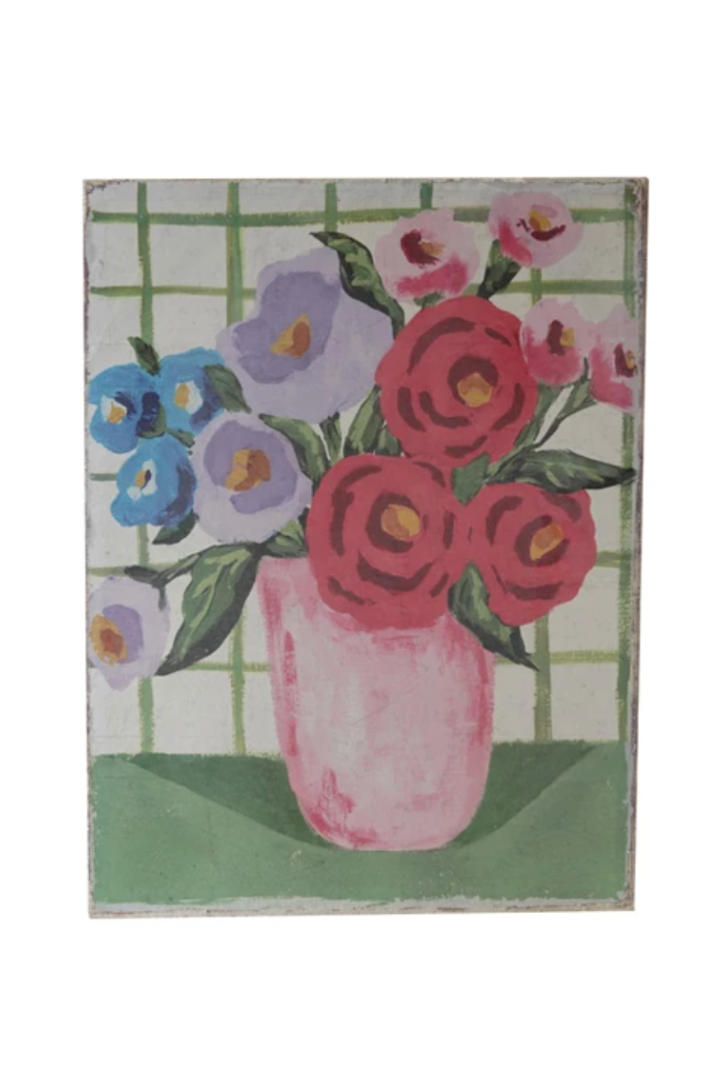 Frances Floral Art-11- Gift/Home-CREATIVE CO-OP-Usher & Co - Women's Boutique Located in Atoka, OK and Durant, OK