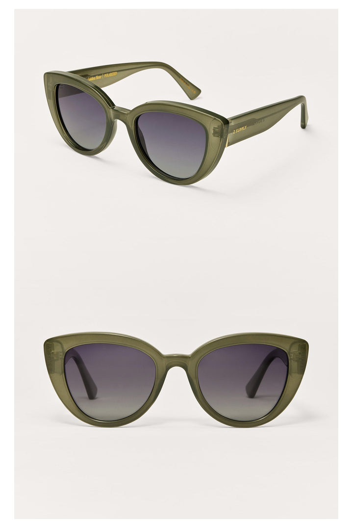 Z Supply: Golden Hour Olive - Gradient Polarized-8- Accessory-ZSupply Eyewear-Usher & Co - Women's Boutique Located in Atoka, OK and Durant, OK