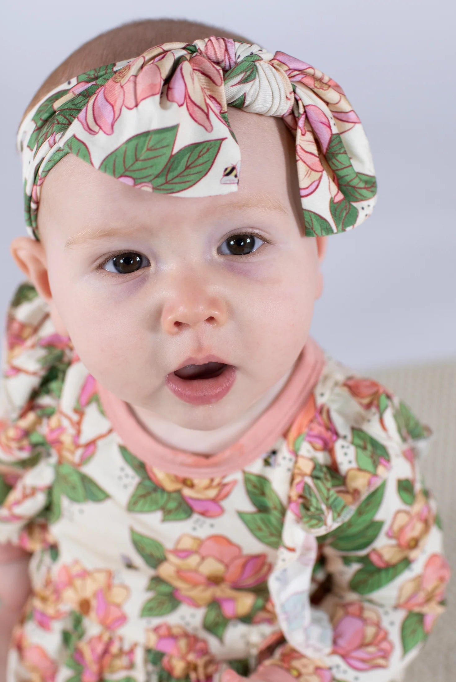 Goosies: Headband Bow Set-Magnolias-12- Baby/Kids/Men-Goosies-Usher & Co - Women's Boutique Located in Atoka, OK and Durant, OK