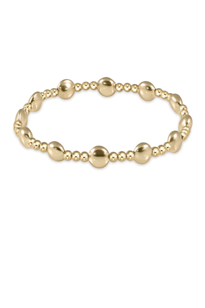 Honesty Gold Sincerity Pattern Bracelet-Gold-7- Jewelry-ENEWTON-Usher & Co - Women's Boutique Located in Atoka, OK and Durant, OK