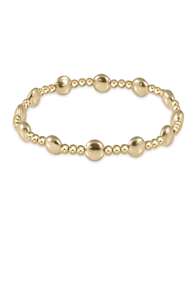 Honesty Gold Sincerity Pattern Bracelet-Gold-Bracelets-ENEWTON-Usher & Co - Women's Boutique Located in Atoka, OK and Durant, OK