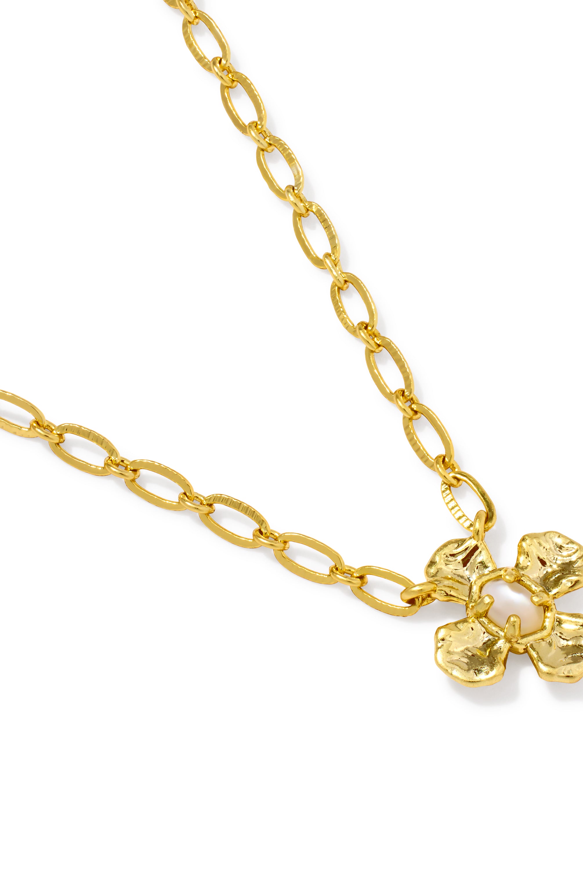 Kendra Scott: Leanne Short Pendant Necklace-Gold Natural Mother of Pearl-7- Jewelry-Kendra Scott-Usher & Co - Women's Boutique Located in Atoka, OK and Durant, OK
