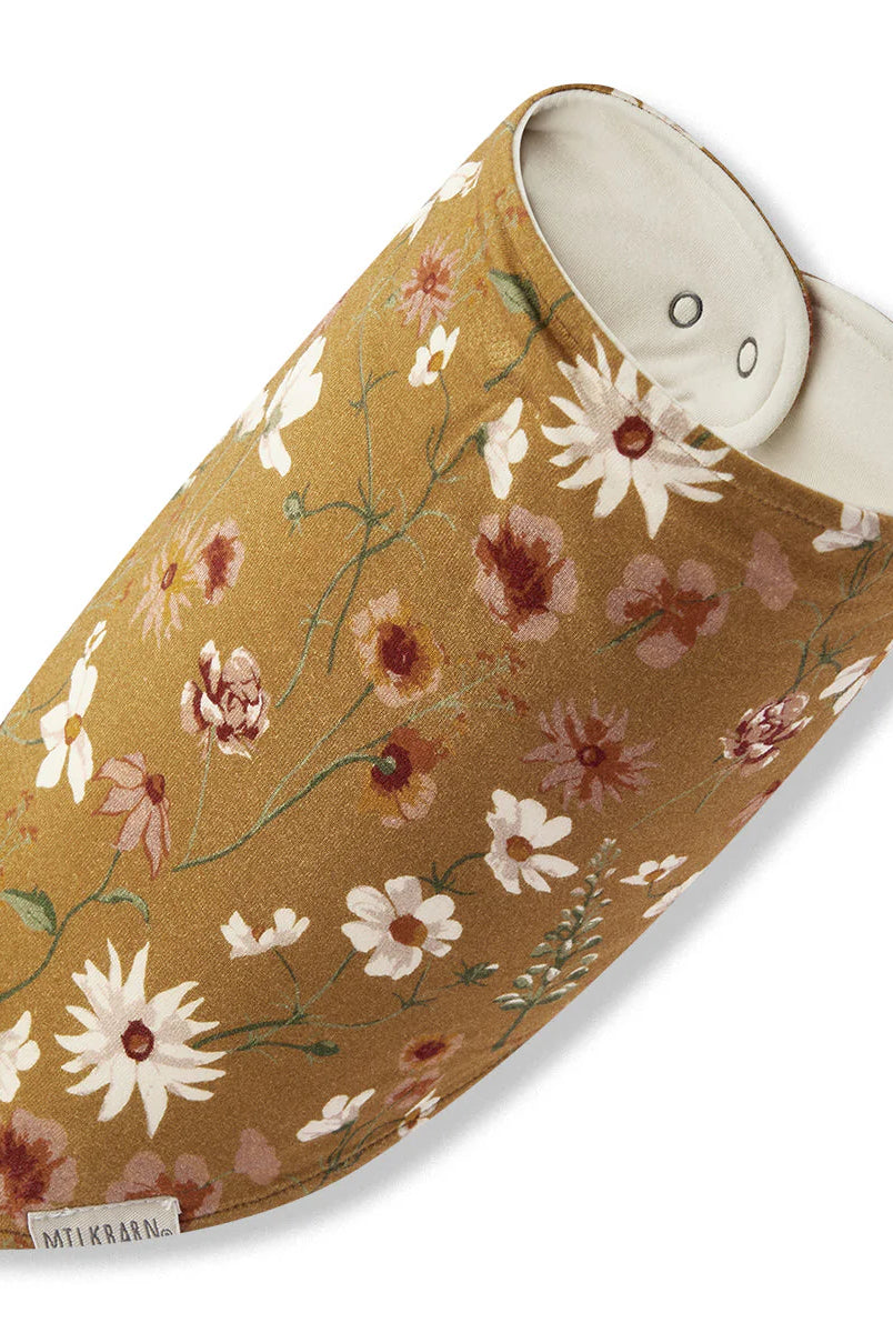 Luxe Stretch Kerchief Bib-Wildflower-12- Baby/Kids/Men-Milkbarn-Usher & Co - Women's Boutique Located in Atoka, OK and Durant, OK