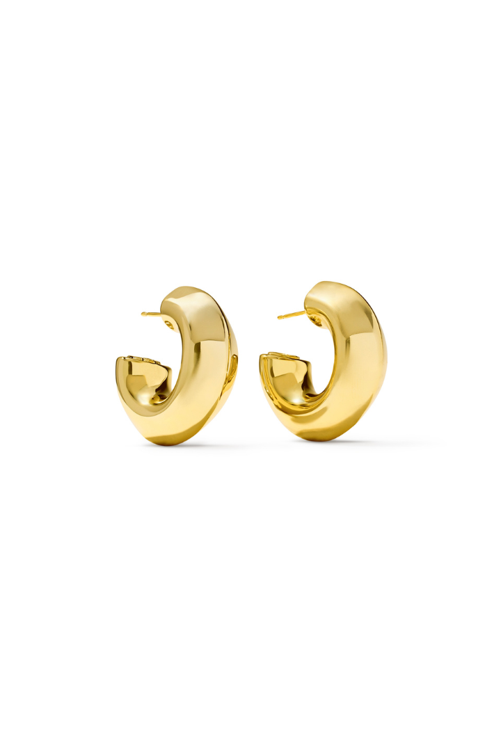 Kendra Scott: Embry Hoop Earring-Gold-7- Jewelry-Kendra Scott-Usher & Co - Women's Boutique Located in Atoka, OK and Durant, OK