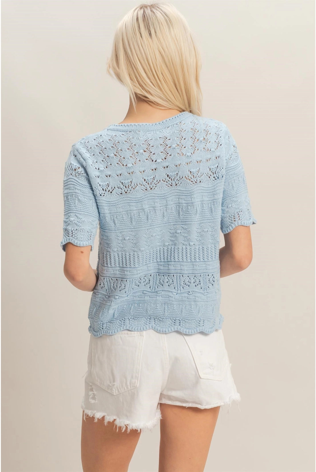 Lady Like Sweater-1- Tops-HYFVE-Usher & Co - Women's Boutique Located in Atoka, OK and Durant, OK