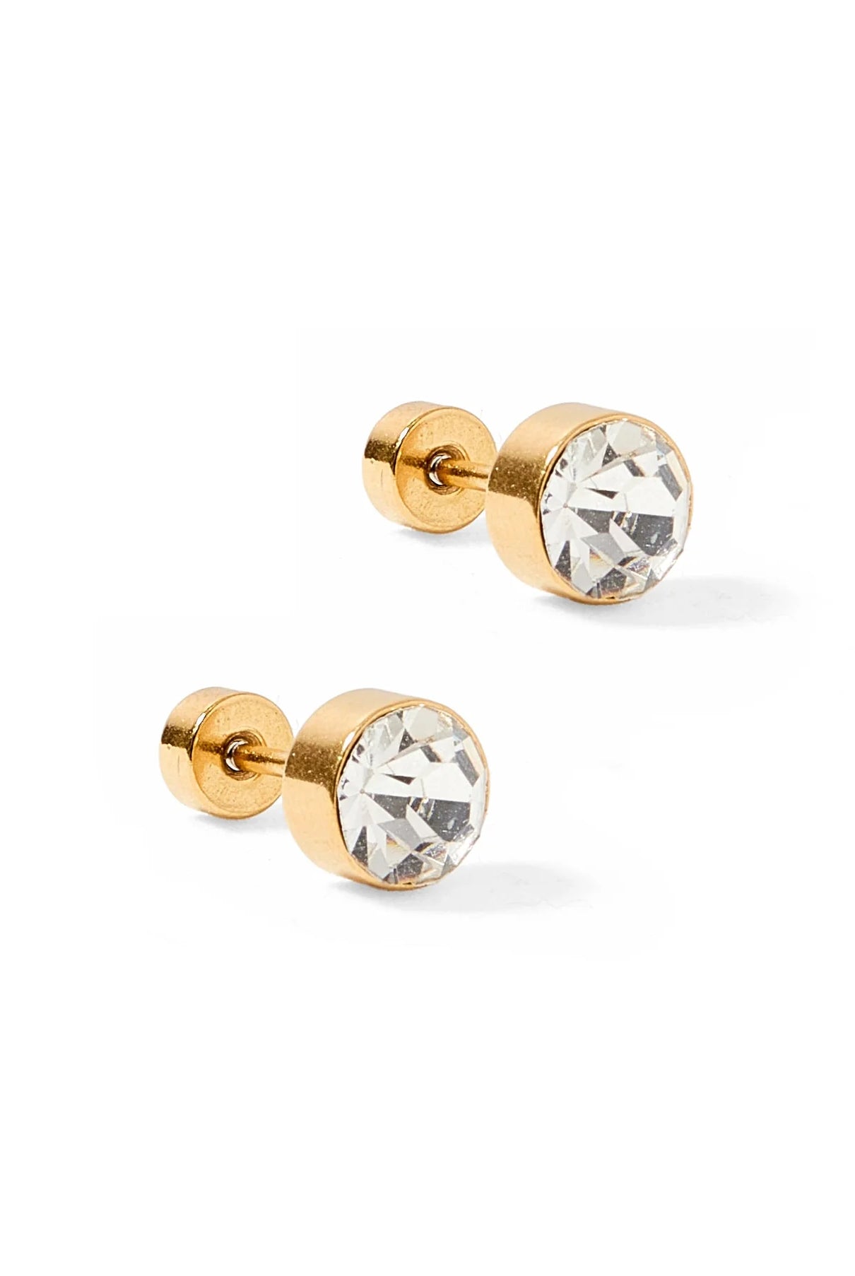 Screw Back Stud Earrings-7- Jewelry-Linny Co-Usher & Co - Women's Boutique Located in Atoka, OK and Durant, OK