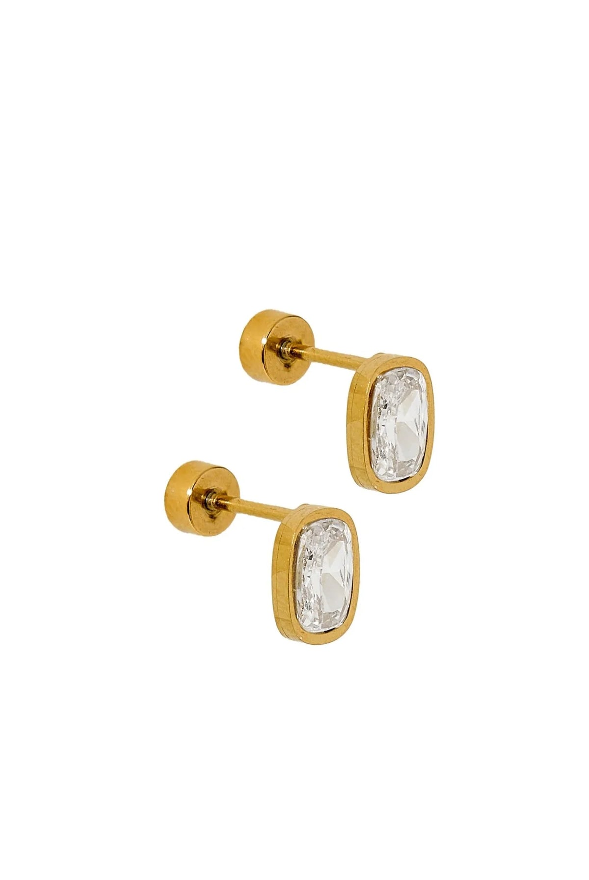 Screw Back Stud Earrings-7- Jewelry-Linny Co-Usher & Co - Women's Boutique Located in Atoka, OK and Durant, OK
