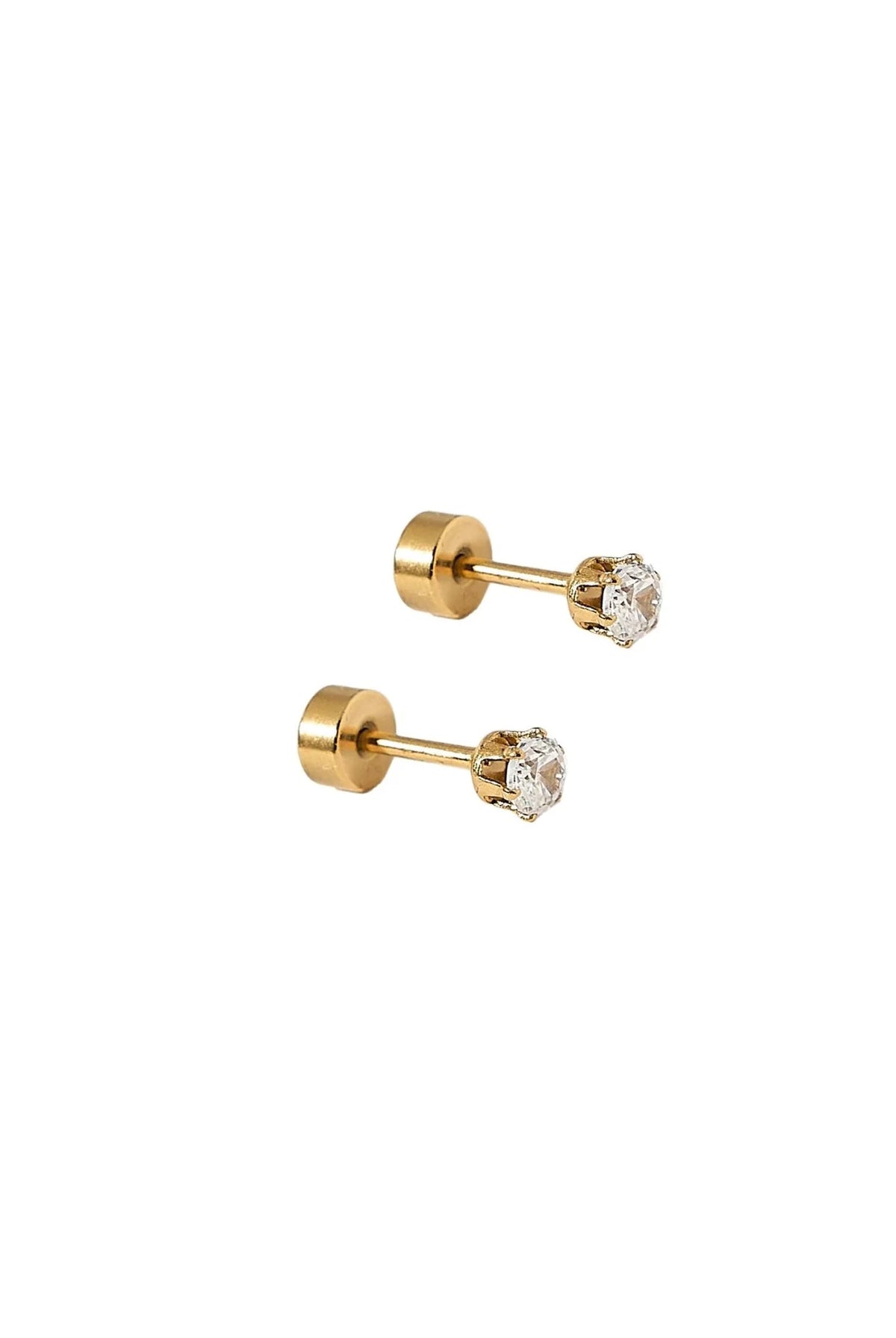 Screw Back Stud Earrings-7- Jewelry-Linny Co-Usher & Co - Women's Boutique Located in Atoka, OK and Durant, OK