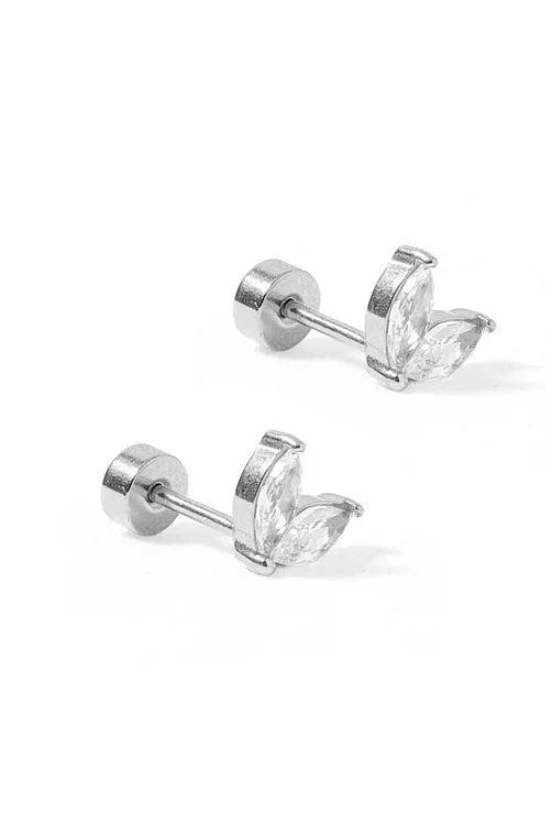 Screw Back Stud Earrings-7- Jewelry-Linny Co-Usher & Co - Women's Boutique Located in Atoka, OK and Durant, OK