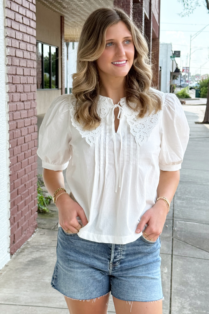 Mabel Blouse-1- Tops-Umgee-Usher & Co - Women's Boutique Located in Atoka, OK and Durant, OK