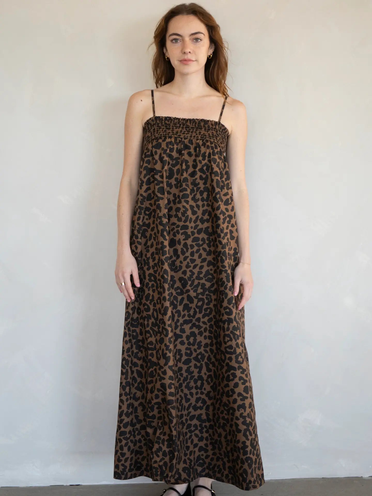 Marty Leopard Maxi Dress-6- Dress/Romp/Jump-Things Between-Usher & Co - Women's Boutique Located in Atoka, OK and Durant, OK