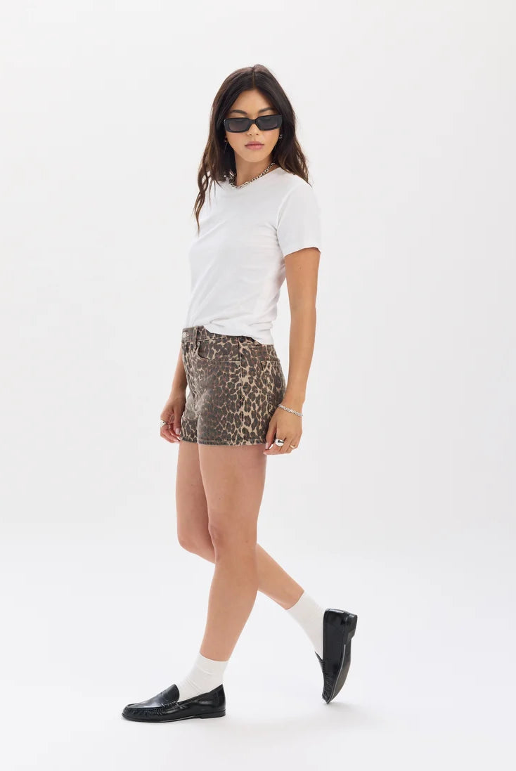 DAZE: Hotshot High Rise Micro - Cool Cat-4- Bottoms-DAZE-Usher & Co - Women's Boutique Located in Atoka, OK and Durant, OK