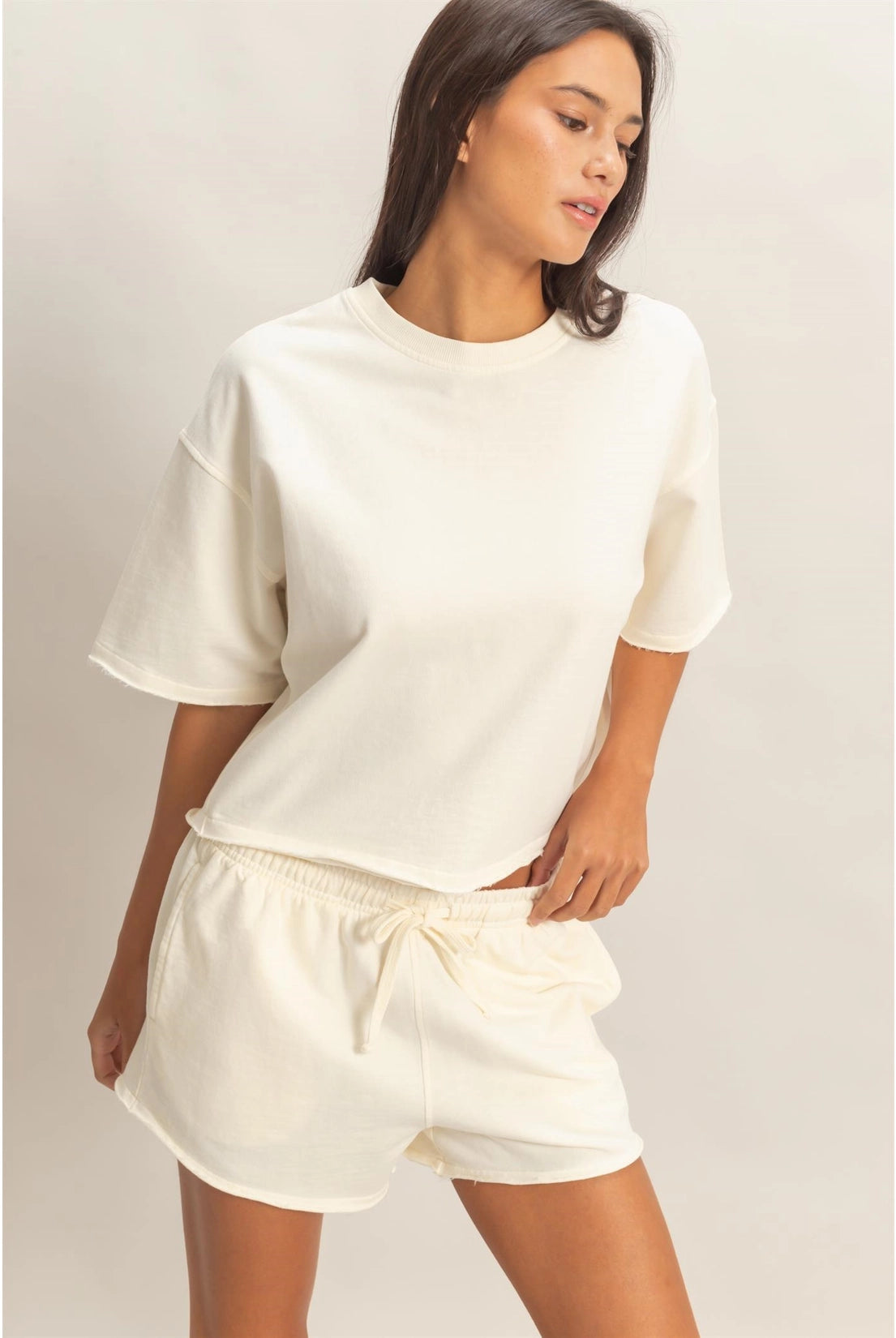 The Midtown Set-Cream-3- Sets/Lounge-HYFVE-Usher & Co - Women's Boutique Located in Atoka, OK and Durant, OK
