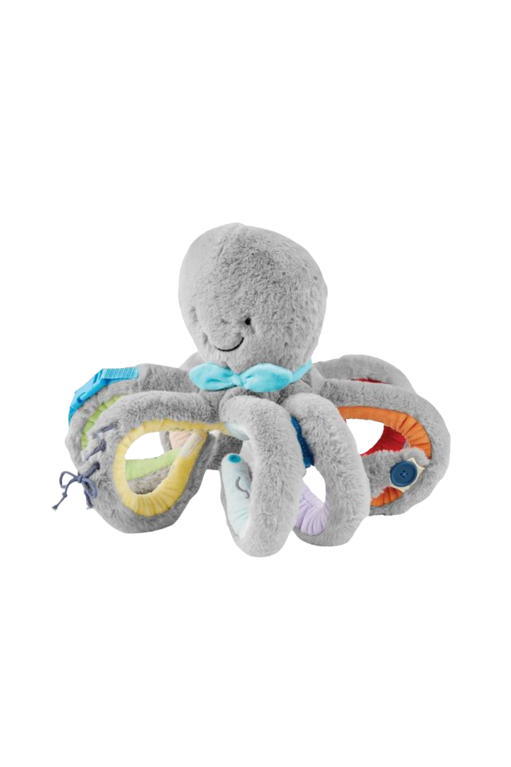 Octivity Pal Plush-Gray-12- Baby/Kids/Men-MUD PIE-Usher & Co - Women's Boutique Located in Atoka, OK and Durant, OK