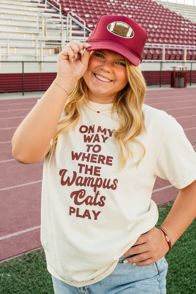 Where The Wampus Cats Play-Graphic Tees-Printworks-Usher & Co - Women's Boutique Located in Atoka, OK and Durant, OK