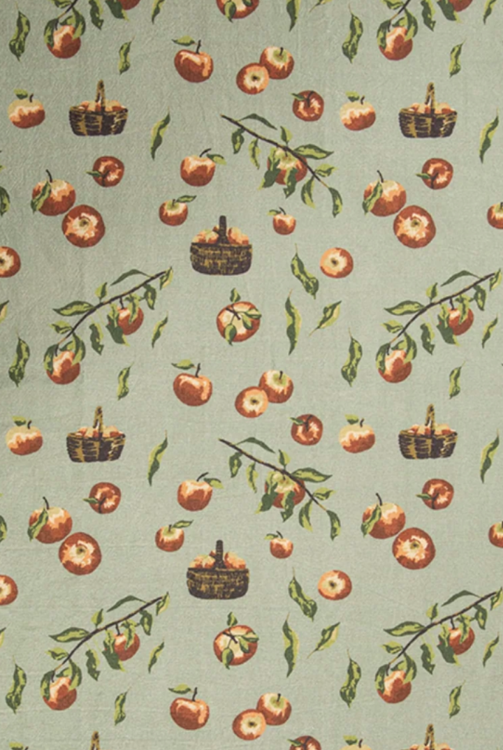 Organic Cotton Swaddle-Apple Orchard-12- Baby/Kids/Men-Milkbarn-Usher & Co - Women's Boutique Located in Atoka, OK and Durant, OK