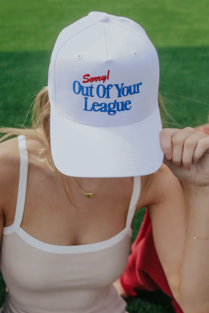 Sorry! Out of Your League Trucker Hat-8- Accessory-Charlie Southern-Usher & Co - Women's Boutique Located in Atoka, OK and Durant, OK