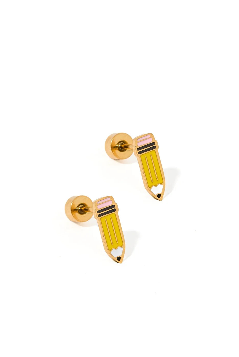 Screw Back Stud Earrings-7- Jewelry-Linny Co-Usher & Co - Women's Boutique Located in Atoka, OK and Durant, OK