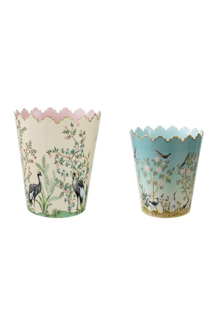 Scalloped Buckets-11- Gift/Home-Hazel Mazel-Usher & Co - Women's Boutique Located in Atoka, OK and Durant, OK