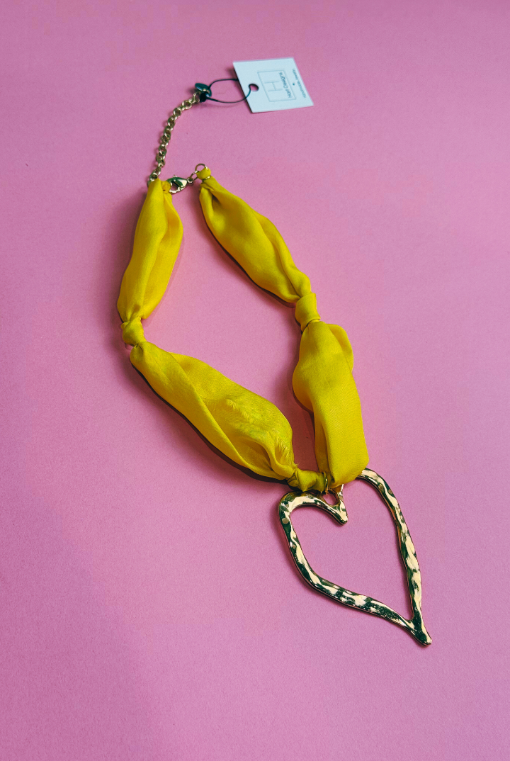 Scarf Necklace-7- Jewelry-Hart Designs-Usher & Co - Women's Boutique Located in Atoka, OK and Durant, OK