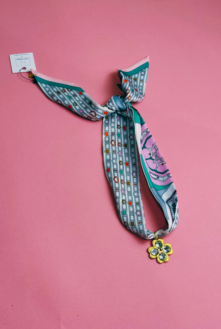 Scarf Necklace-7- Jewelry-Hart Designs-Usher & Co - Women's Boutique Located in Atoka, OK and Durant, OK