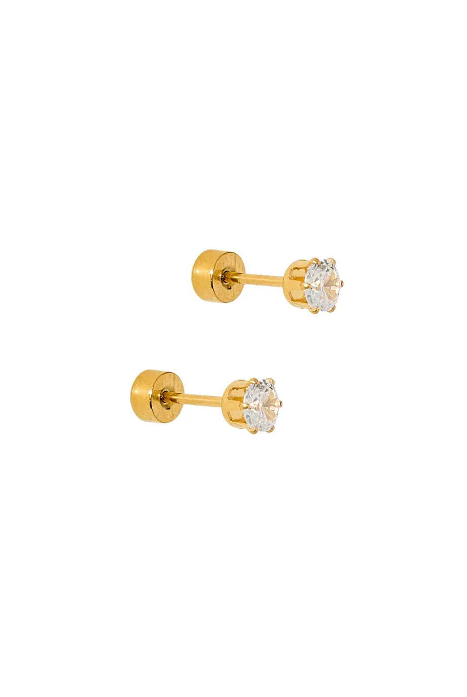 Screw Back Stud Earrings-7- Jewelry-Linny Co-Usher & Co - Women's Boutique Located in Atoka, OK and Durant, OK