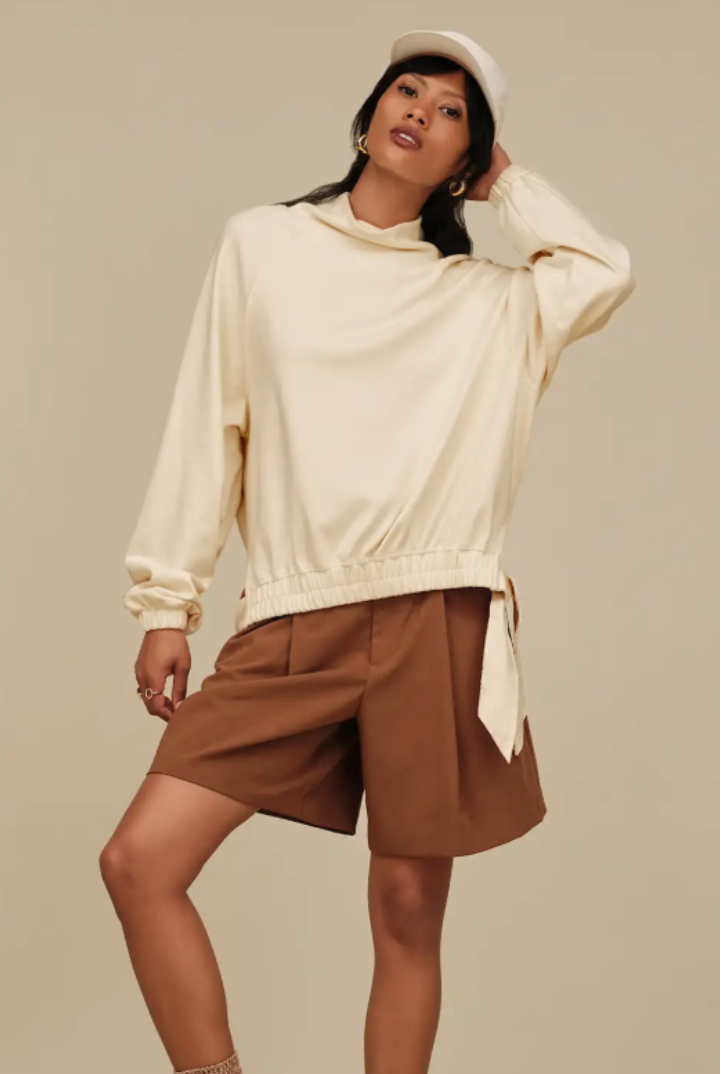 UGG: Seren Top-Cream-1- Tops-UGG-Usher & Co - Women's Boutique Located in Atoka, OK and Durant, OK