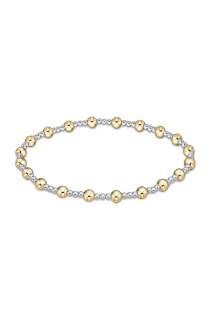 enewton: Classic Sincerity Pattern Bracelet-Mixed Metal-7- Jewelry-ENEWTON-Usher & Co - Women's Boutique Located in Atoka, OK and Durant, OK