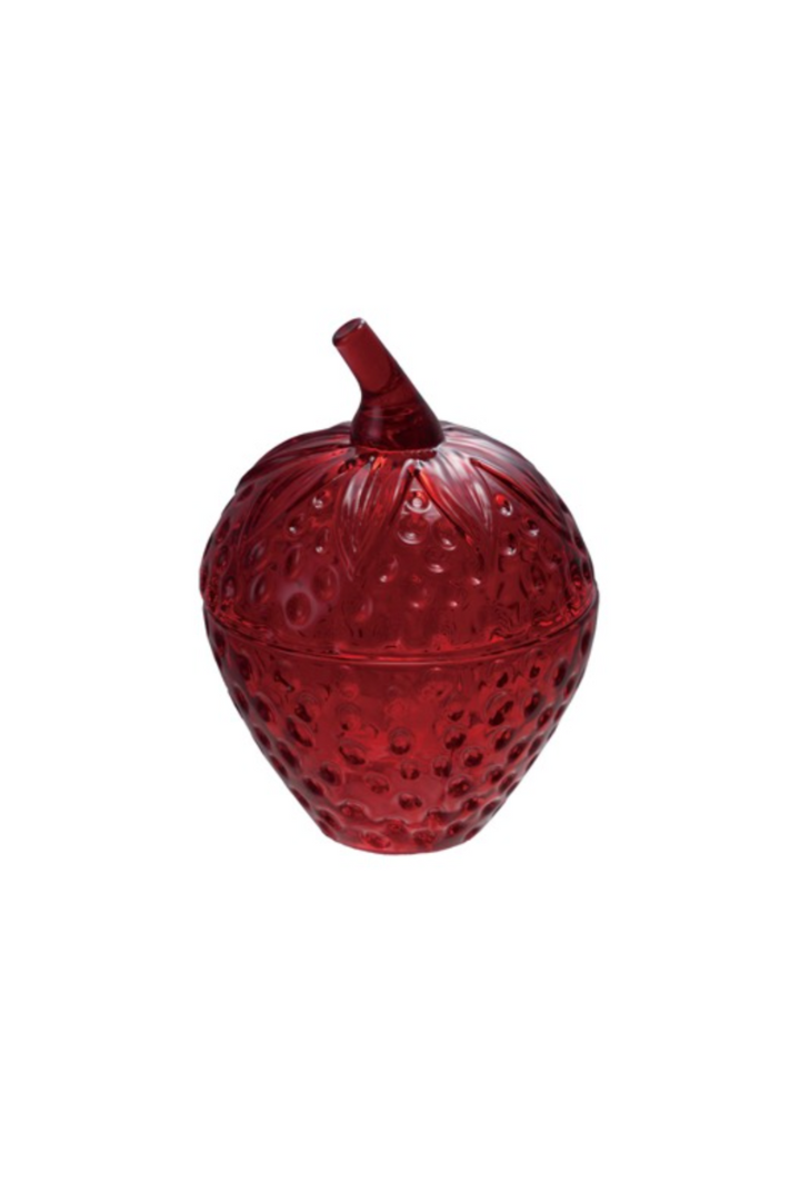 Strawberry Trinket Container-11- Gift/Home-Hazel Mazel-Usher & Co - Women's Boutique Located in Atoka, OK and Durant, OK