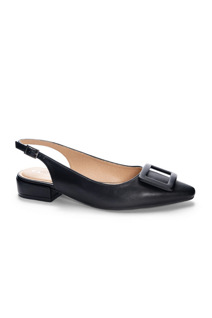Sweetie Slingback-Black-SHOES-Chinese Laundry-Usher & Co - Women's Boutique Located in Atoka, OK and Durant, OK