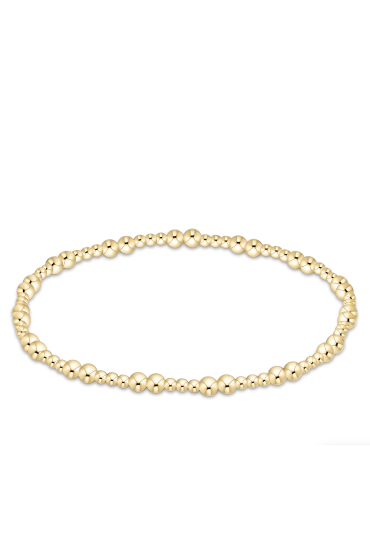 Enewton: Together Gold 3MM Bracelet - Gold-7- Jewelry-ENEWTON-Usher & Co - Women's Boutique Located in Atoka, OK and Durant, OK