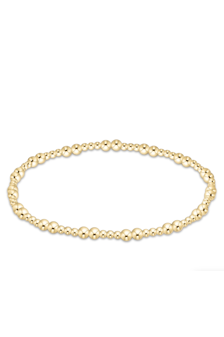 Enewton: Together Gold 3MM Bracelet - Gold-7- Jewelry-ENEWTON-Usher & Co - Women's Boutique Located in Atoka, OK and Durant, OK