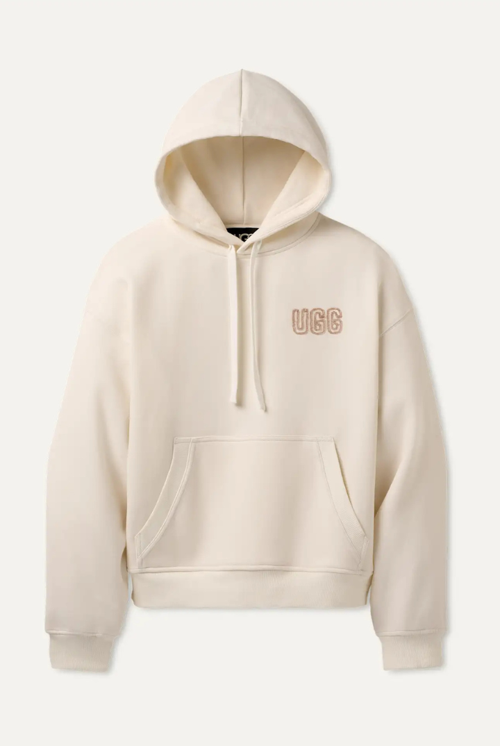 UGG: Logo Hoodie-Nimbus-1- Tops-UGG-Usher & Co - Women's Boutique Located in Atoka, OK and Durant, OK