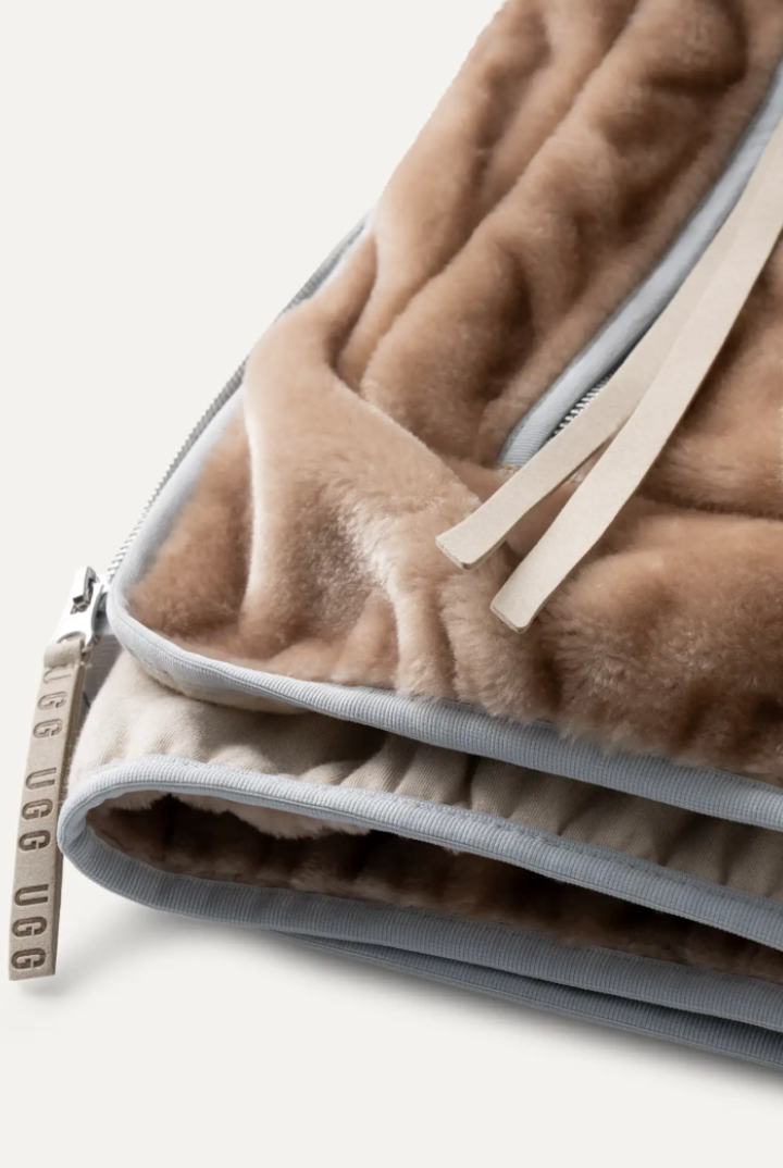 UGG: Marlene Sherpa Jacket II-Sandstone-2- Tops Over-UGG-Usher & Co - Women's Boutique Located in Atoka, OK and Durant, OK