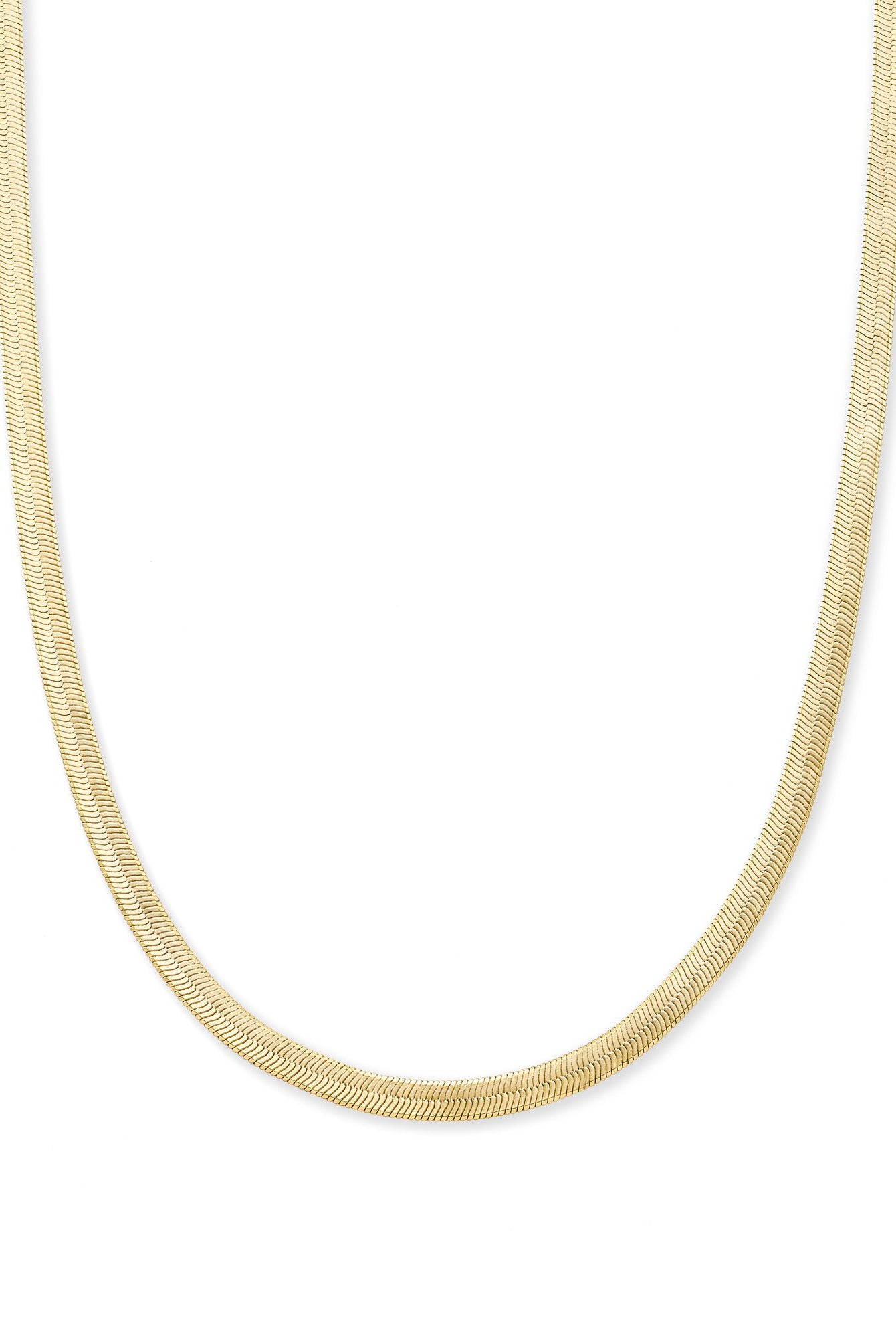 Kendra Scott: Kassie Chain Necklace-Gold Metal-7- Jewelry-KENDRA SCOTT-Usher & Co - Women's Boutique Located in Atoka, OK and Durant, OK