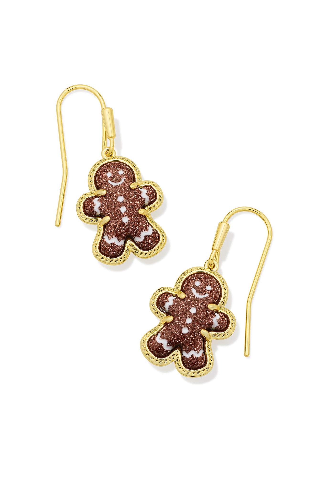 Kendra Scott: Gingerbread Drop Earrings-Gold Brown-7- Jewelry-KENDRA SCOTT-Usher & Co - Women's Boutique Located in Atoka, OK and Durant, OK
