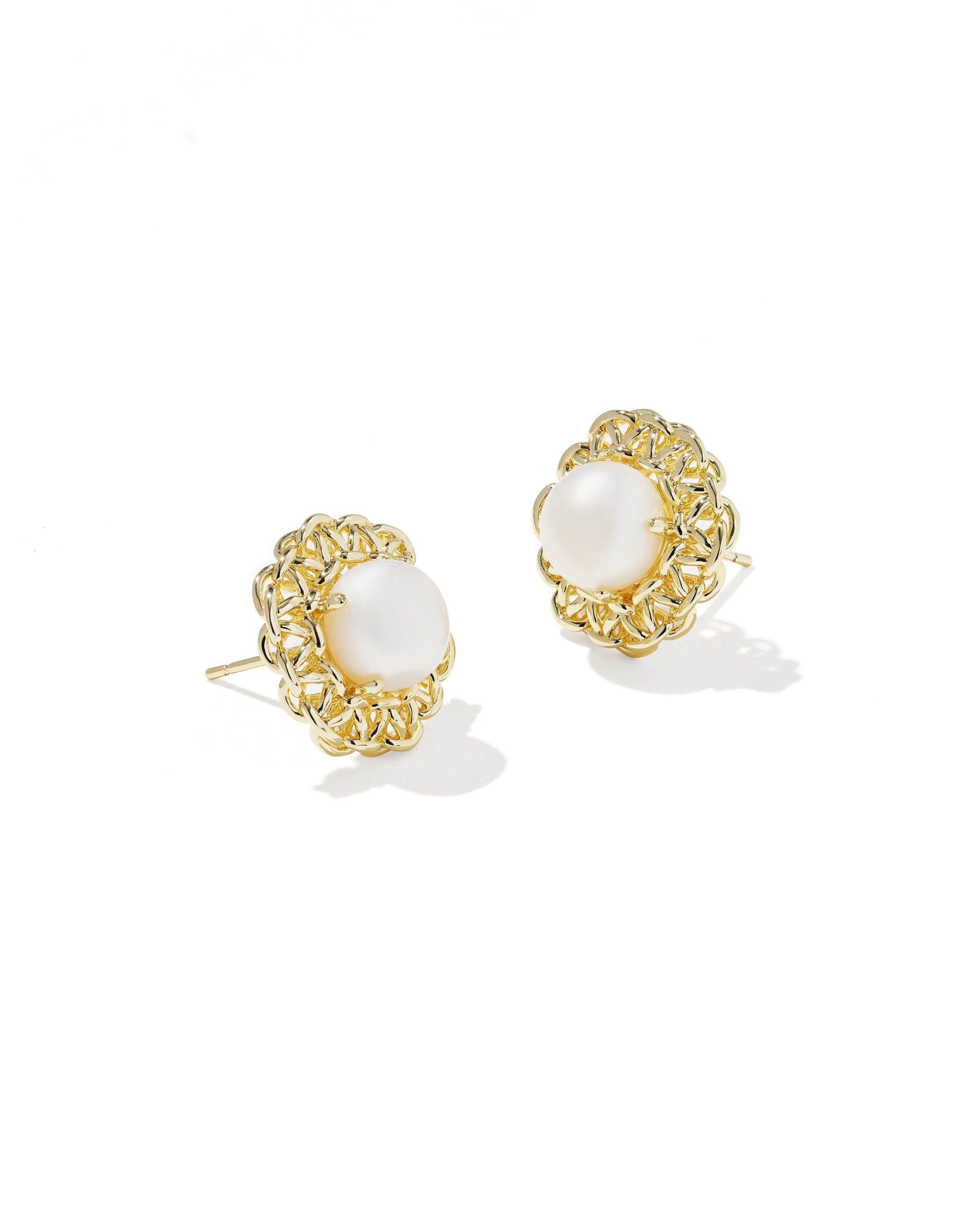 Kendra Scott: Gabriella Stud - Freshwater Cultured Pearl-7- Jewelry-Kendra Scott-Usher & Co - Women's Boutique Located in Atoka, OK and Durant, OK