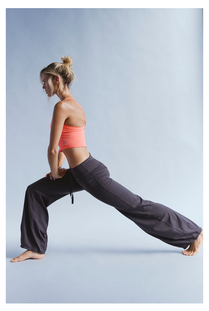 Free People Movement: Quick Step Bubble Pants - Chocolate-4- Bottoms-Free People Movement-Usher & Co - Women's Boutique Located in Atoka, OK and Durant, OK