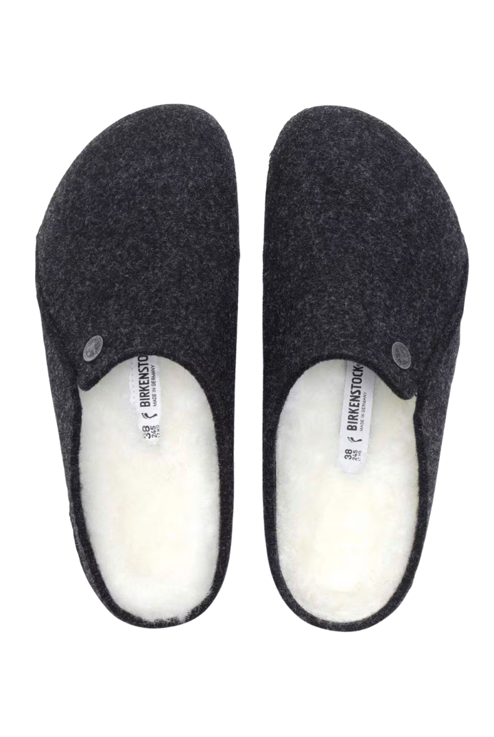 Birkenstock: Zermatt Shearling-Anthracite-9- Shoes-BIRKENSTOCK-Usher & Co - Women's Boutique Located in Atoka, OK and Durant, OK